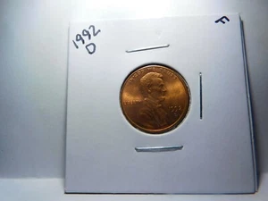 1992 D Lincoln Cent/Penny-USA - Picture 1 of 2