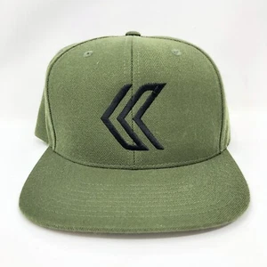 Kalletka Undersea Co Adjustable Snapback Baseball Cap Green Wool Blend Hat - Bild 1 von 10