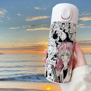 Demon Slayer Anime Edelstahl Trinkflasche Isolierflasche thermos cup 420ML - Picture 1 of 2