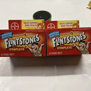 Flintstones Children's Complete Multivitamin -Bayer Healthcare - 60 Tablets X2 - Picture 1 of 4