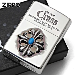 Zippo : Ölfeuerzeug : Kreuz : Metall Emblem : CRS-I : aus JAPAN - Bild 1 von 5
