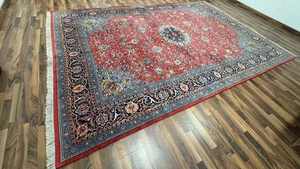 ✔ Sarug | 360 x 244 | Handgeknüpft | Orientteppich | Carpet | Rug ‼️ - Picture 1 of 12