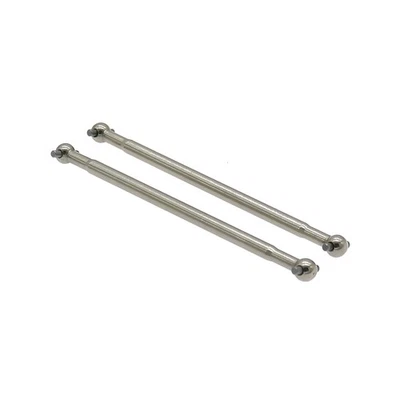 2Pcs #45 Steel Dog Bone Drive Joint Shaft for Rc Hobby Model Car 1/10 HSP Series - Image 1 of 4