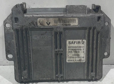 CENTRALINA MOTORE ECU PER RENAULT Twingo II serie 8200023511 benzina 1200 (07>1 - Immagine 1 di 3