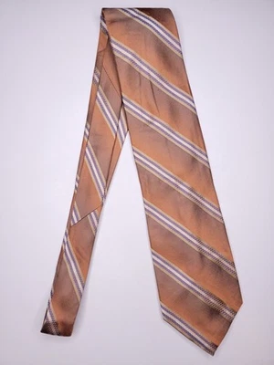 Corbata formal Platinum Designs para hombre 65"Lx3,75"W corbata de cuello marrón Foto 1 de 4