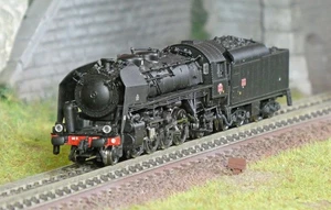 Arnold HN2544 Locomotive vapeur 141 R 463, SNCF, roues rayons, livrée noire - Imagen 1 de 4