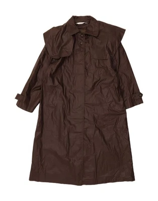 ST. BERNARD Womens Raincoat UK 14 Medium  Brown Acetate FL02 - Image 1 of 3