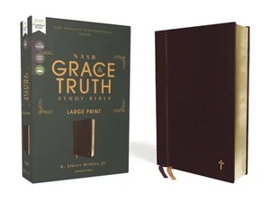 NASB, The Grace and Truth Study Bible (Trustworthy and Practical Insights), Larg - Picture 1 of 1