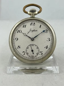 Reloj de bolsillo Junghans cuerda manual cal. 47b/1, funciona - Imagen 1 de 6