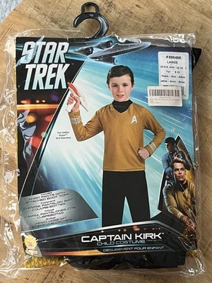 Disfraz de Halloween Star Trek Capitán Kirk Niños Grande (US 12-14) Rubie’s 866466 Foto 1 de 4