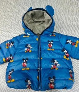 Gap Boys Mickey Mouse Coat 6-12 Months - Picture 1 of 6