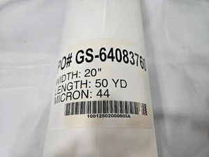 50 Yard x 20 Zoll Breite Rolle Polyester Filtermedien 44 Mikron - Bild 1 von 6