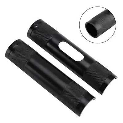 1" To 1.25" Handlebar Shim Changing Adapter Black ForDyna Road Glide Road King U - Image 1 of 4