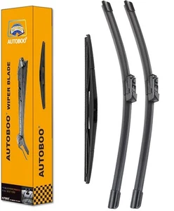 26"+16" Windshield Wipers with 12" Rear Wiper Blade Sets Replacement for Suba... - Picture 1 of 7