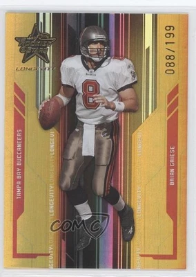 2005 Leaf Rookies & Stars Longevity Gold /199 Brian Griese #89 - Image 1 of 2