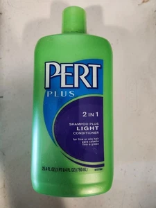 Pert Plus 2 in 1 Shampoo Plus Light Conditioner 25,4 Oz. feines oder fettiges Haar - Bild 1 von 1