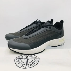 Stone Island 77FW0303 Zapatillas Negras Para Hombre Talla EU44 US 11 Medianas - Imagen 1 de 18