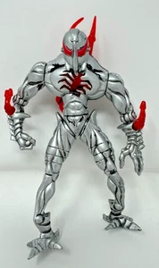 Modellino Spider-man Electro Spark Steel Shock Armor 1996 Toybiz 5,5 pollici - Foto 1 di 5