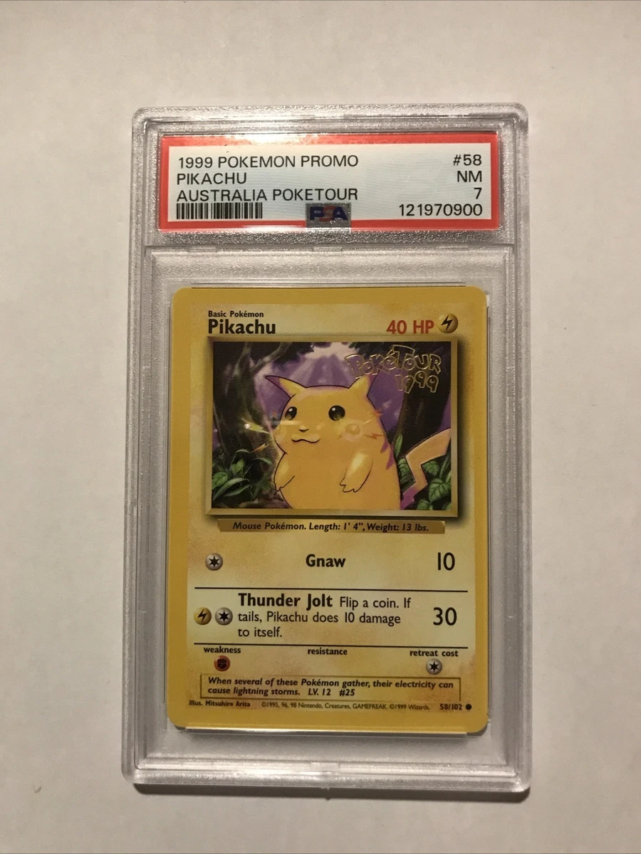 Pokémon TCG Grade 7 Pikachu Individual Collectible Card Game Cards