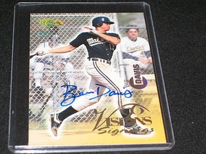 BEN DAVIS SIGNED AUTOGRAPHED CERTIFIED ROOKIE CARD COA - Picture 1 of 2