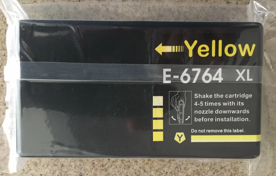 Epson compatible ink Yellow E-6764 XL, Epson 676XL Yellow - Image 1 of 1