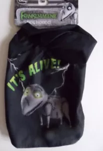 Costume per cane Halloween Sparky FRANKENWEENIE Disney NERO TAGLIA A SCELTA - Foto 1 di 8