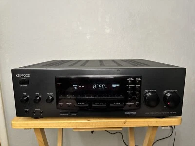 Kenwood KR-V6080 Audio Video Surround Receiver Amplifier Dolby Surround Working - Image 1 of 4