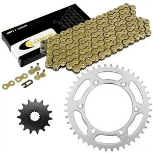 Drive Chain & Sprockets Kit for Suzuki DR350 1994-1999 / DR-Z400S 2000-2017 - Picture 1 of 8