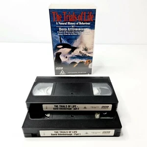 The Trials of Life - A Natural History of Behaviour by David Attenborough 2x VHS - Picture 1 of 7