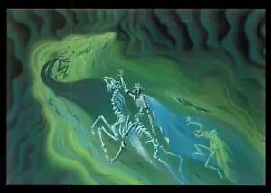 Disney Fantasia Night on Bald Mountain Postkarte - 1 - Bild 1 von 2