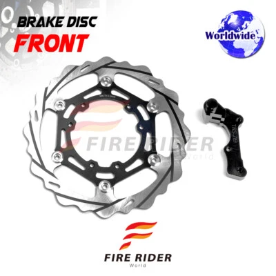 Kit de disco flotante delantero de gran tamaño FRW para HONDA CRF 250 / 450 R 04-14 05 06 07 Foto 1 de 3