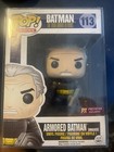 Batman Dark Knight Exclusive Unmasked Armored POP Vinyl Figure DC Heroes 113 New