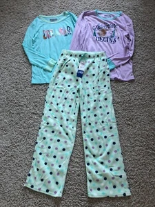 3 Pc Eddie Bauer Girl's PJ, Soft, Size 14-16, New - Picture 1 of 1