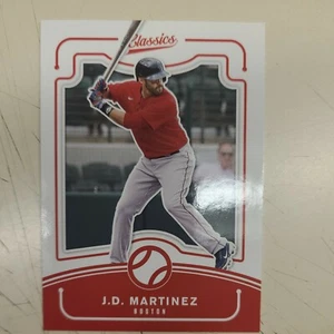 2021 Panini Chronicles Classics, J.D.MARTINEZ, #7 Red Sox - Picture 1 of 2