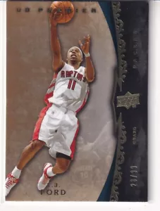 08/09 UD PREMIER T.J. FORD BASE CARD SP /99 #41 - Bild 1 von 1