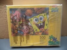 Nickelodeon Spongebob Aquarius Jigsaw Puzzle 500 Pieces 14” X 19” 14+ New Sealed
