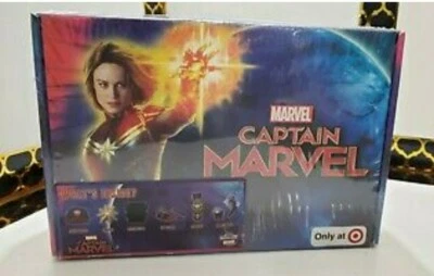 Captain Marvel Collector Box Exclusive 6 Items SEALED Marvel Target Exclusive  - Image 1 of 4