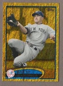 Tarjeta paralela Brett Gardner 2012 Topps Gold Sparkle #635 de los Yankees de Nueva York - Imagen 1 de 1