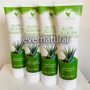 NEW DESIGN! 4 Forever Living Aloe-Jojoba Shampoo (10 fl oz) Natural Aloe VERA - Picture 1 of 3