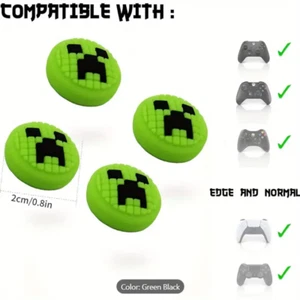 4pcs Thumbstick Grip For PS4/PS5 Accessories, Xbox One Series, Thumb Grips - Picture 1 of 6