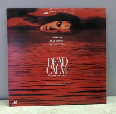 Dead Calm Laserdisc LD Movie Sam Neill Nicole Kidman Horror Mystery Widescreen  - Image 1 of 4