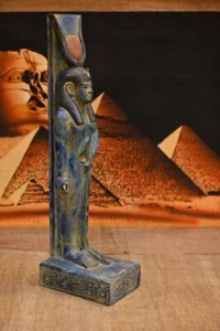 Rara Antica Statua Antica Egizia Hathor | Pietra Faraonica Antiquariato B.C. - Foto 1 di 7