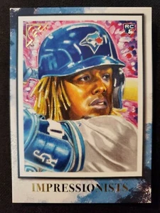 Topps Gallery Vladimir Guerrero Jr. RC Impressionists IM-23 2019 Blue Jays - Imagen 1 de 2
