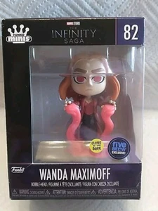 Funko Minis Marvel Infinity Saga Glow in the Dark Wanda Maximoff #82 Five Below - Picture 1 of 9