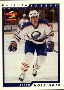 1996-97 Score Buffalo Sabres Hockey Card #266 Brian Holzinger