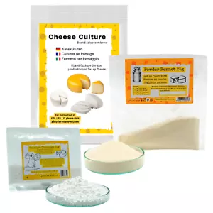 Lab Mikrobielle 25g + Käsekultur 5g + Calciumchlorid 10g - Set Käseherstellung - Bild 1 von 6