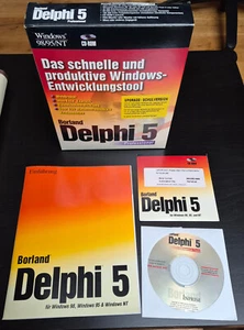 Borland Delphi 5 Professional, Upgrade Version, Companion Tools für Win 95/98/NT - Bild 1 von 2