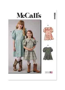 McCall’s Kinder und Mädchen Kleider Schnittmuster M8444 - Bild 1 von 8