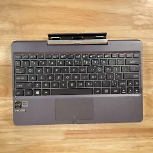 Asus Transformer Book T100TA Black Tablet Docking Touchpad QWERTY Keyboard - Picture 1 of 6