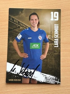 Lara Schmidt 1. FFC Turbine Potsdam Autogrammkarte original signiert #S8824 - Picture 1 of 1